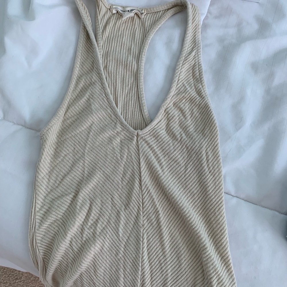Beige tank top